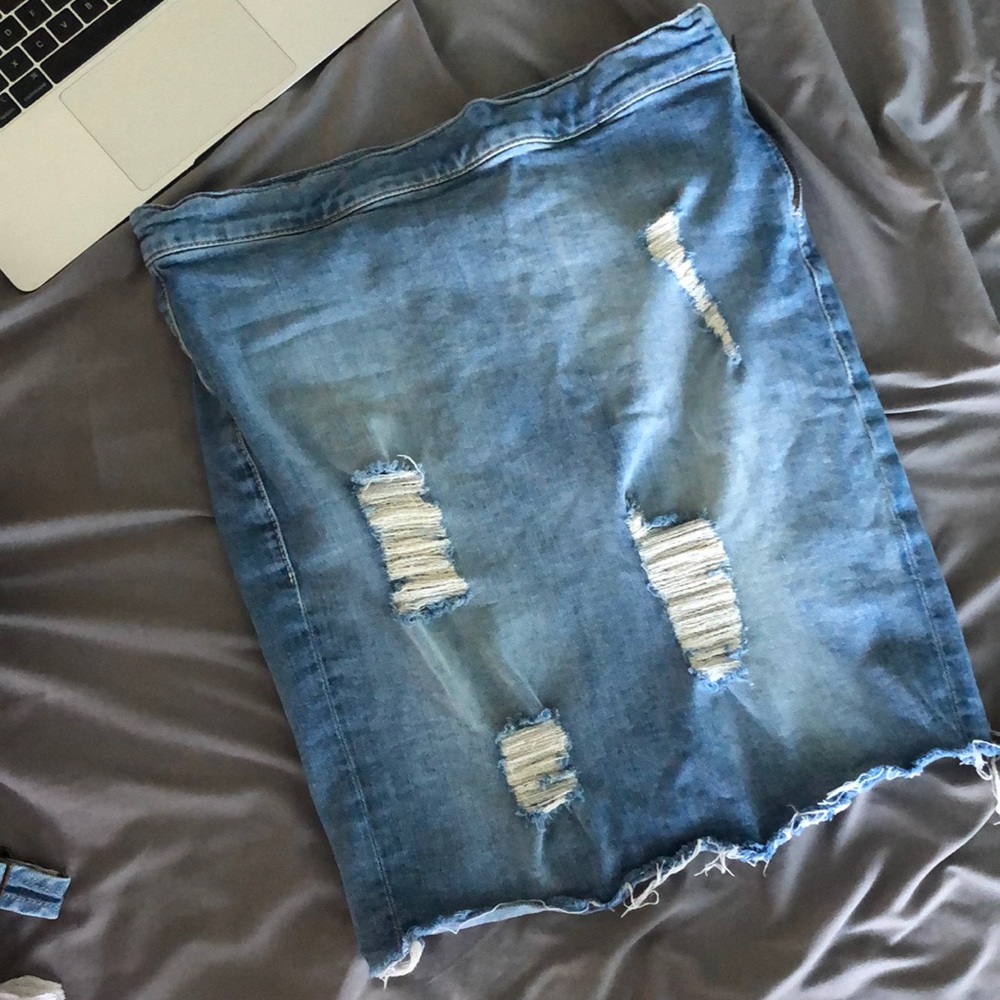 Mother denim skirt S